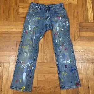 Custom Hand Painted Jeans W30 L30
